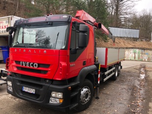 Vozidlo Iveco Hydraulická Ruka Fassi 150